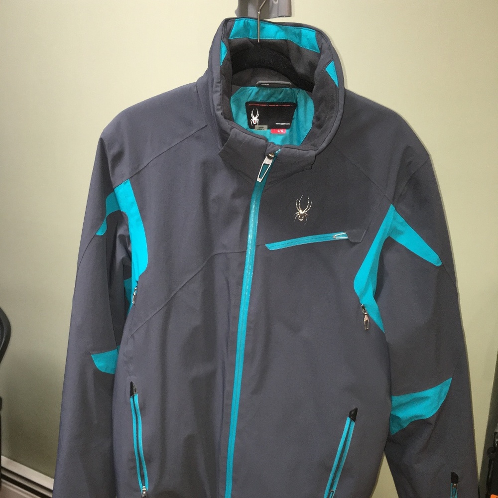Men's Spyder Ski Jacket Size Large, Like New Cond